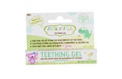 JACK N' JILL Natural Teething Gel - Gel na prořezávající se zoubky 50 g
